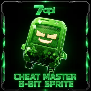 Cheat Master 8-Bit Sprite