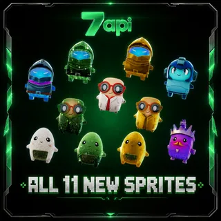 All 11 New Sprites | Keep Forever