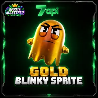 Gold Blinky Sprite Level 5 (Mastered)