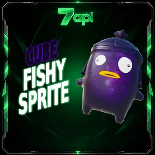 Cube Fishy Sprite