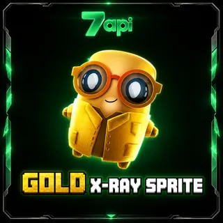 Gold X-Ray Sprite | Keep Forever