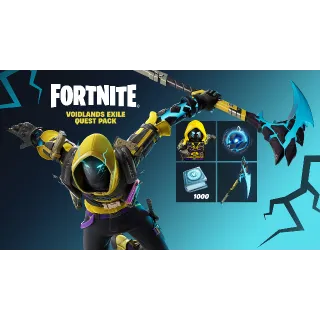 FORTNITE NULIPLANE EXILE QUEST PACK 