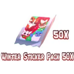 winter sticker pack x50