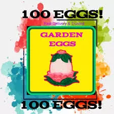 100x garden eggs