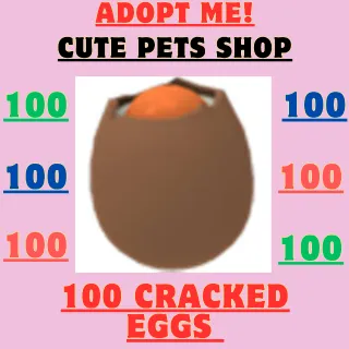 100x cracked egg