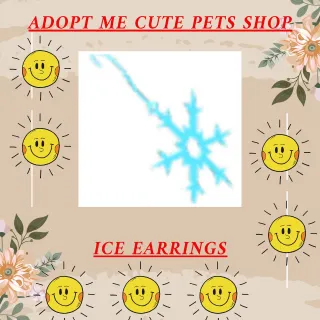 ICE EARRINGS - ADOPT ME