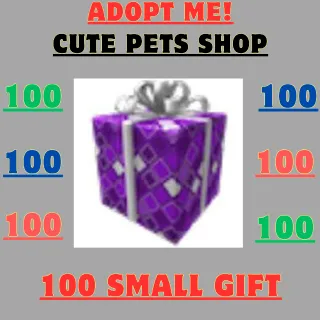 100x small gift