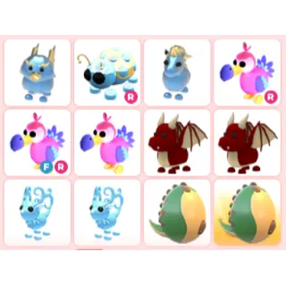 Adopt Me Pets Bundle 12X