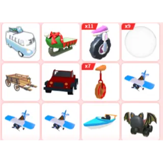 adopt me rare vehicle bundle - #4