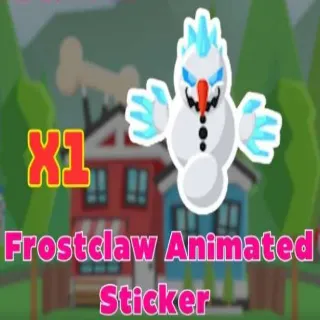 New Frostclaw Sticker