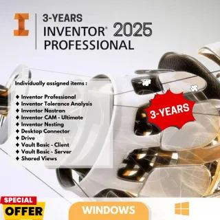 🔥3-Year|3 Devices| Inventor Professiona 2022-2025 | Mac & Windows♦️❇️