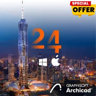 🔥🔥Archicad 24 International (English) Key |12-Months|Windows/MacOS🔥🔥