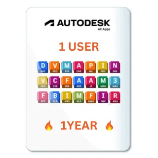 AUTODESK 2024 COLLECTION - 1 USER - 1 YEARS - ALL APP - SUBSCRIPTION ORIGINAL