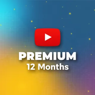 YOUTUBE PREMIUM 12 MONTHS