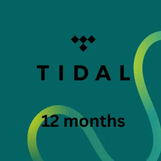  Tidal HiFi - 12 Months