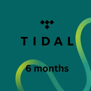  Tidal HiFi - 6 Months 