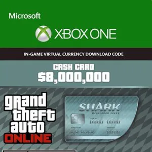 8,000,000 GTA CASH XBOX