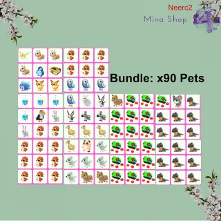 Bundle: x90 Pets