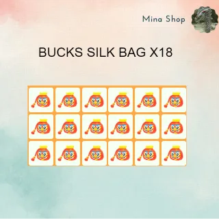 BUCKS SILK BAG X18