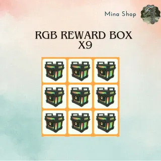 RGB Reward box - x9