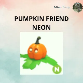 Pumpkin Friend - neon