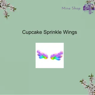 Cupcake Sprinkle Wings