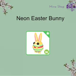  Easter Bunny - Neon