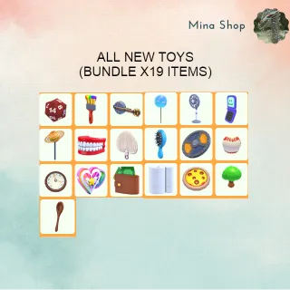ALL NEW TOYS - BUNDLE X 19 ITEMS