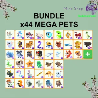 BUNDLE  x44 MEGA PETS