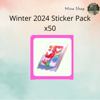 Winter 2024 Sticker Pack  -x50