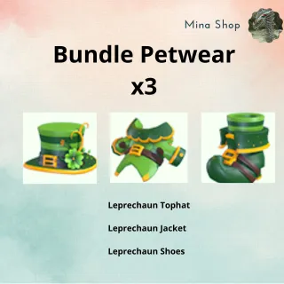 Bundle Petwear x3