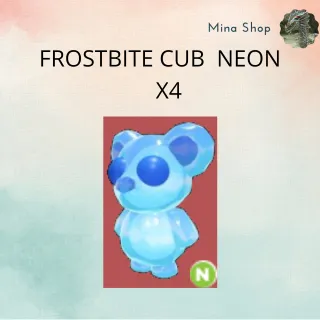 NEON FROSTBITE CUB  - X4