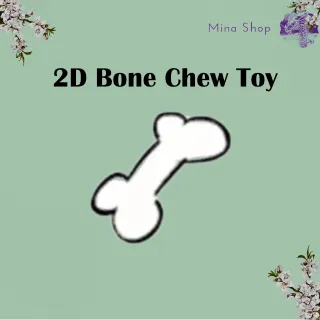 2D Bone Chew Toy