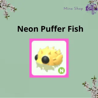 Neon Puffer Fish