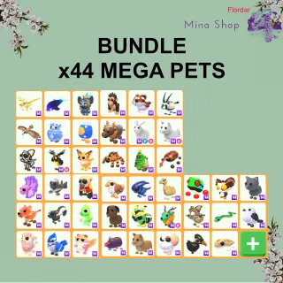 BUNDLE -X44 MEGA PETS