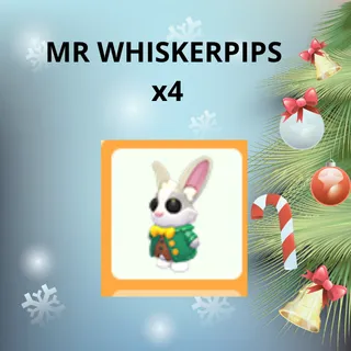 MR WHISKERPIPS - x4