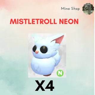 mistletroll neon - x4