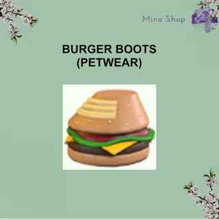 Burger Boots (PetWear)