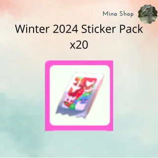 Winter 2024 Sticker Pack - x20