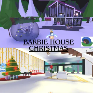 HOUSE - CHRISTMAS BARBIE HOUSE (ALL PROPERTIES ARE FULFILLED)