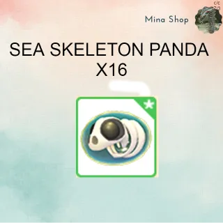 SEA SKELETON PANDA - X16