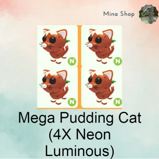 Mega Pudding Cat (4X Luminous)