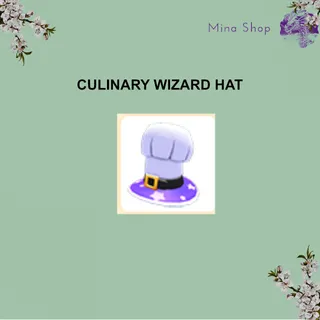 culinary wizard hat