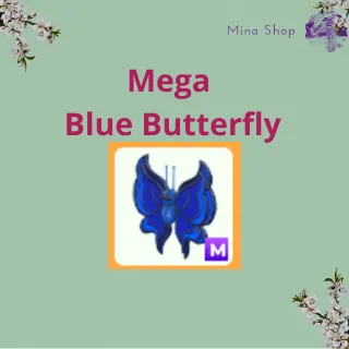 Mega Blue Butterfly