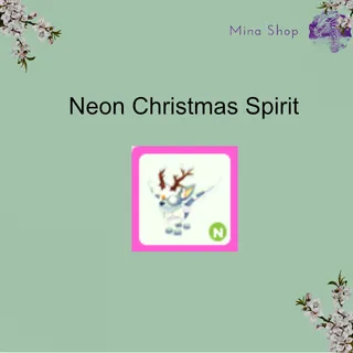 Neon Christmas Spirit