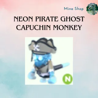 Neon Pirate Ghost Capuchin Monkey