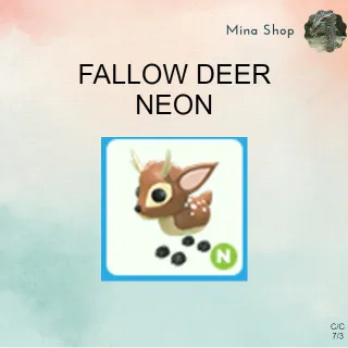 FALLOW DEER -NEON