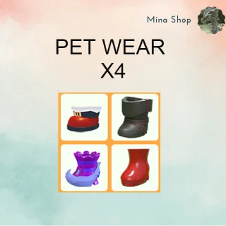 PET WEAR - X4