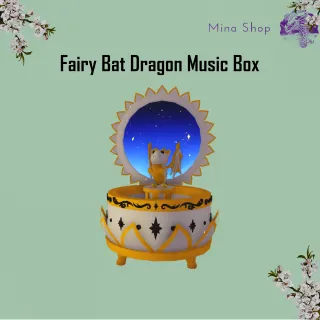 Fairy Bat Dragon Music Box