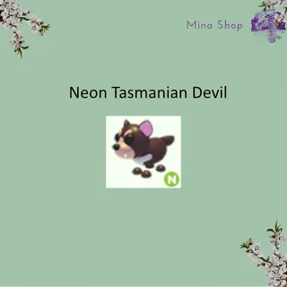 Neon Tasmanian Devil